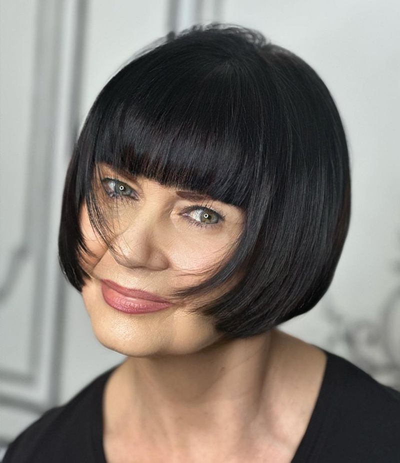 French-Inspired Crop with Soft Fringe