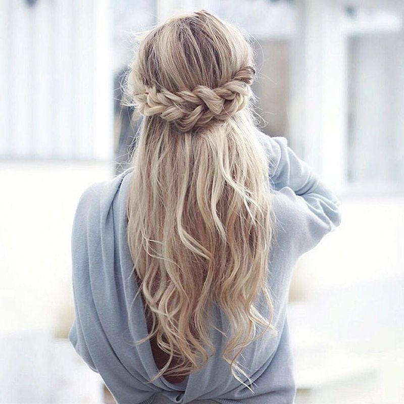 Scandinavian Crown Braids