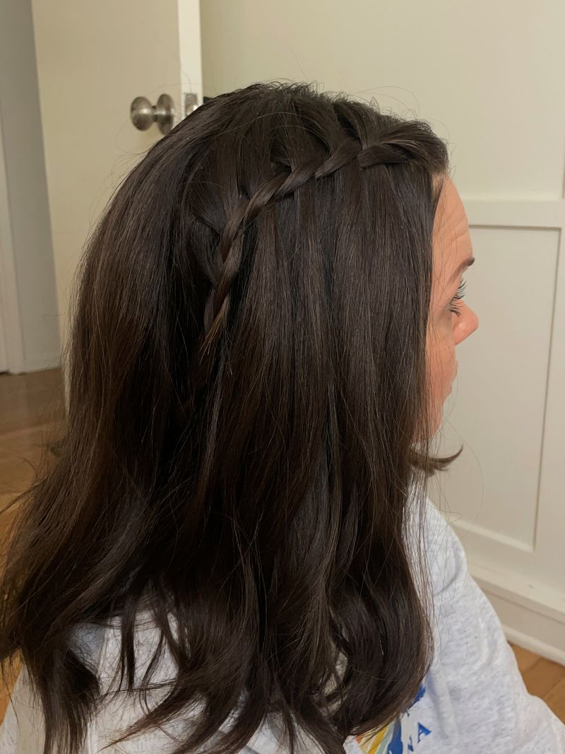 Five-Minute Waterfall Braid