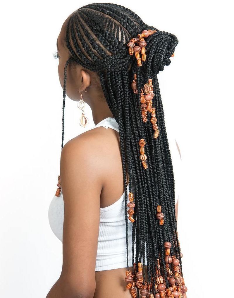 Fulani-Inspired Ghana Braids