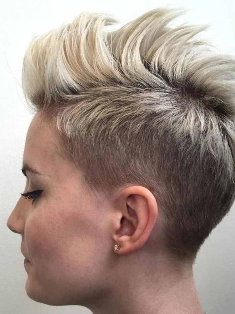 Sculptural Mohawk Fusion