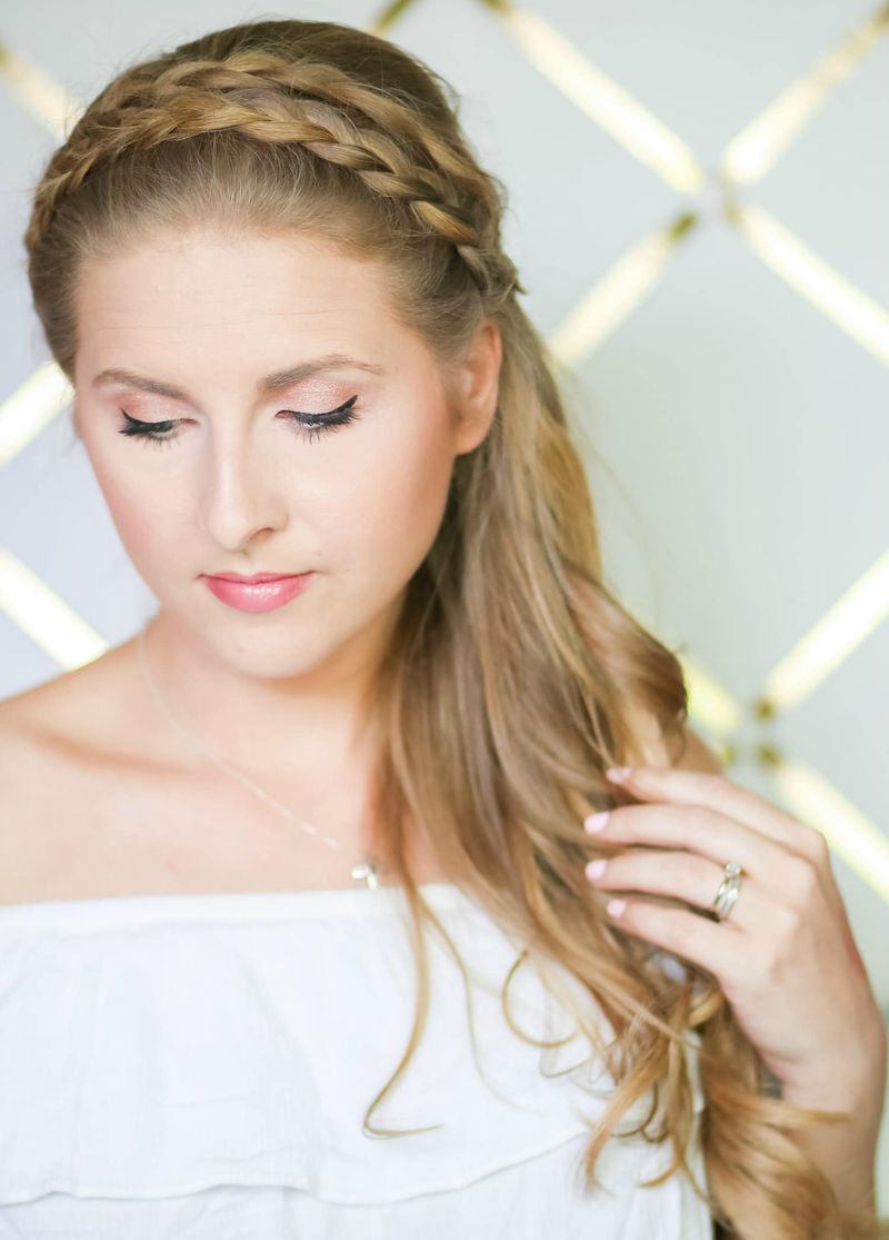 Braided Headband Look