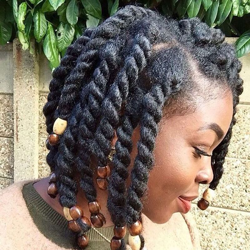 Two-Strand Twist Updo