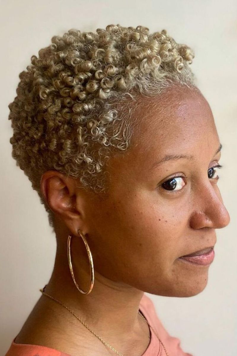 Tapered Natural Curls