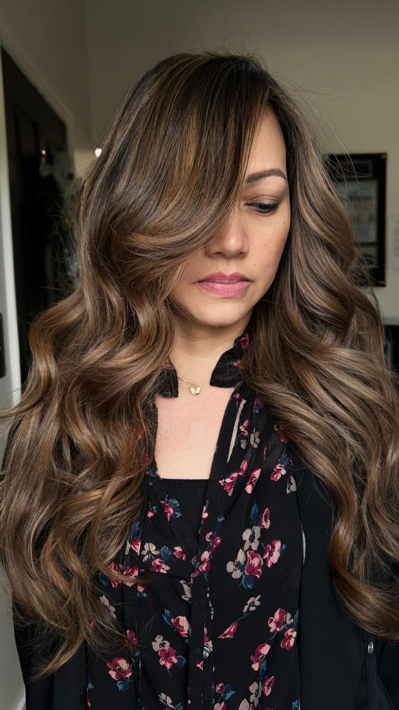 Sunlit Brunette Foilyage