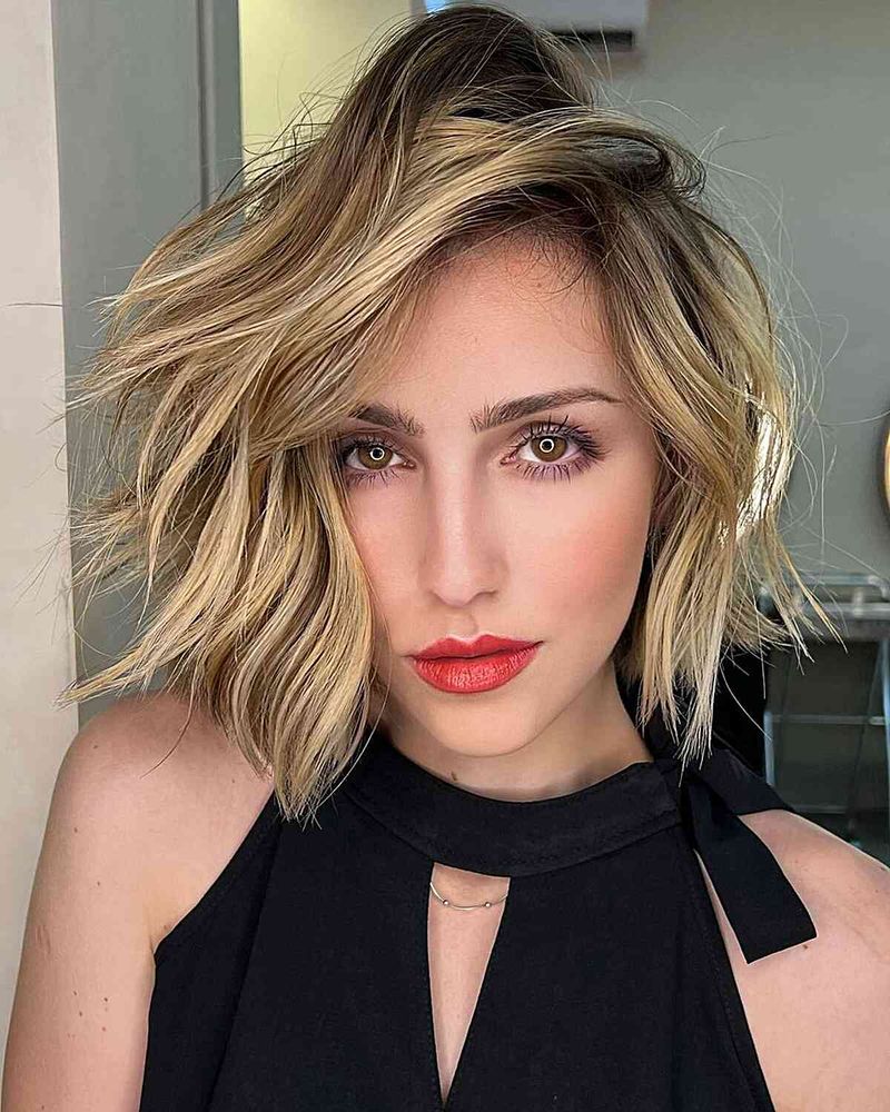 Try a Deep Side Part