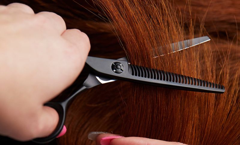 I'd like my hair to feel lighter without losing significant length