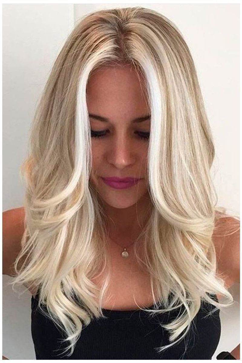 Frosty Blonde Braided Tendrils