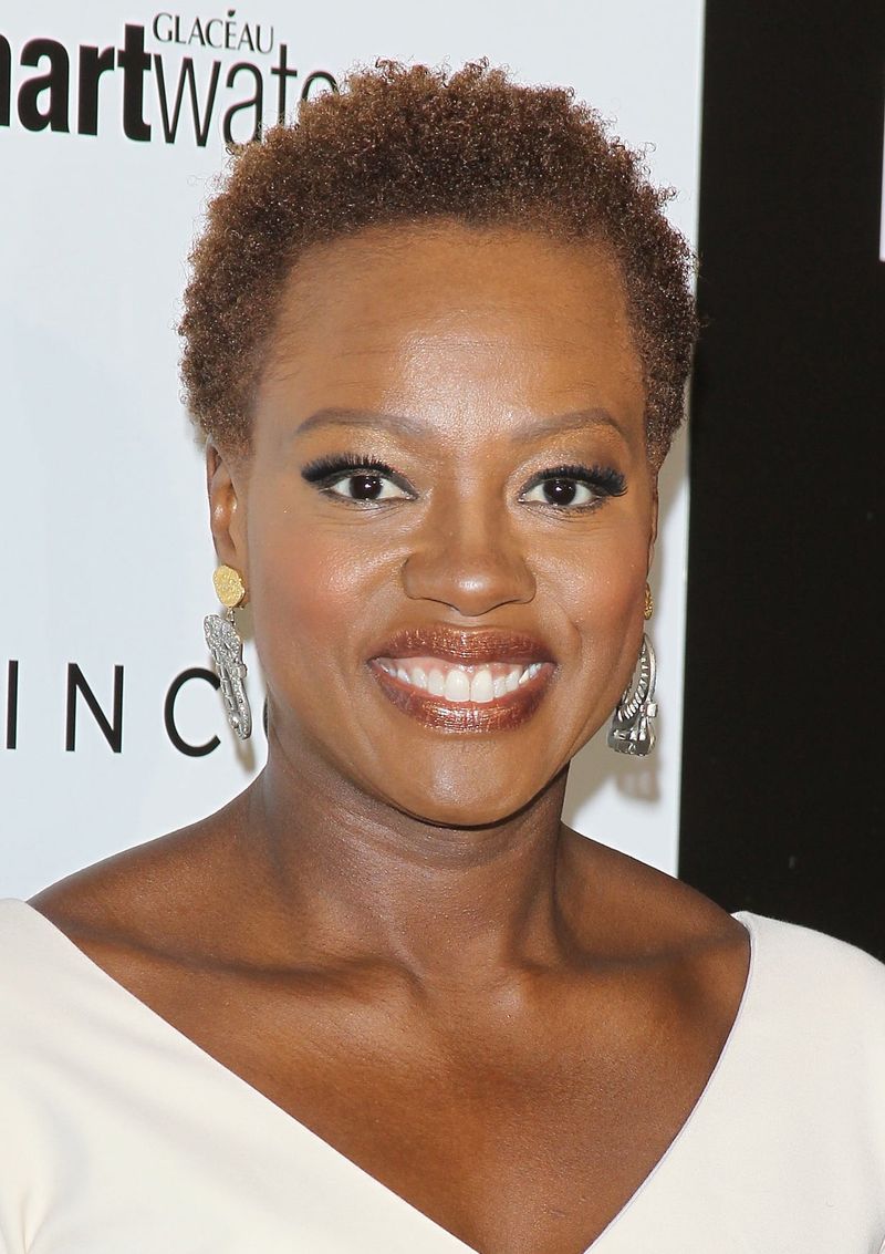 Viola Davis's Natural Curls
