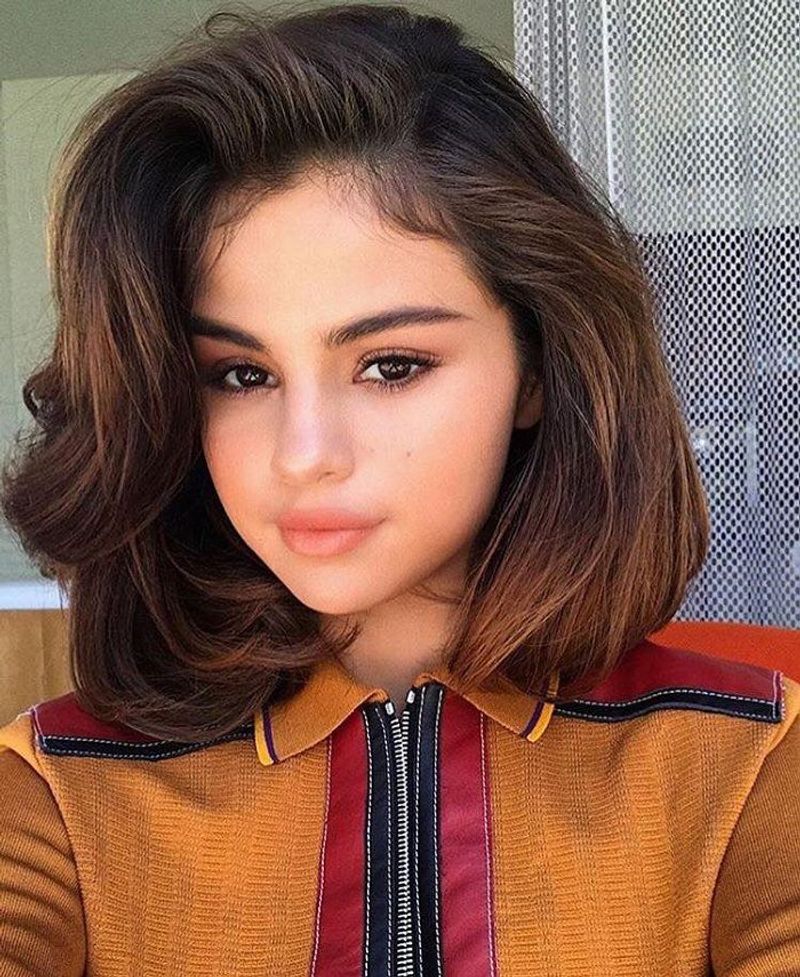 Selena Gomez's Voluminous Blowout