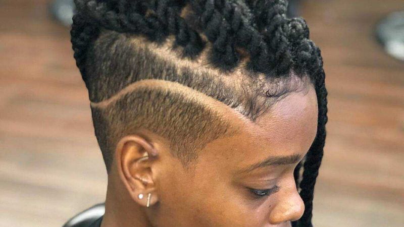 Twisted Faux Hawk