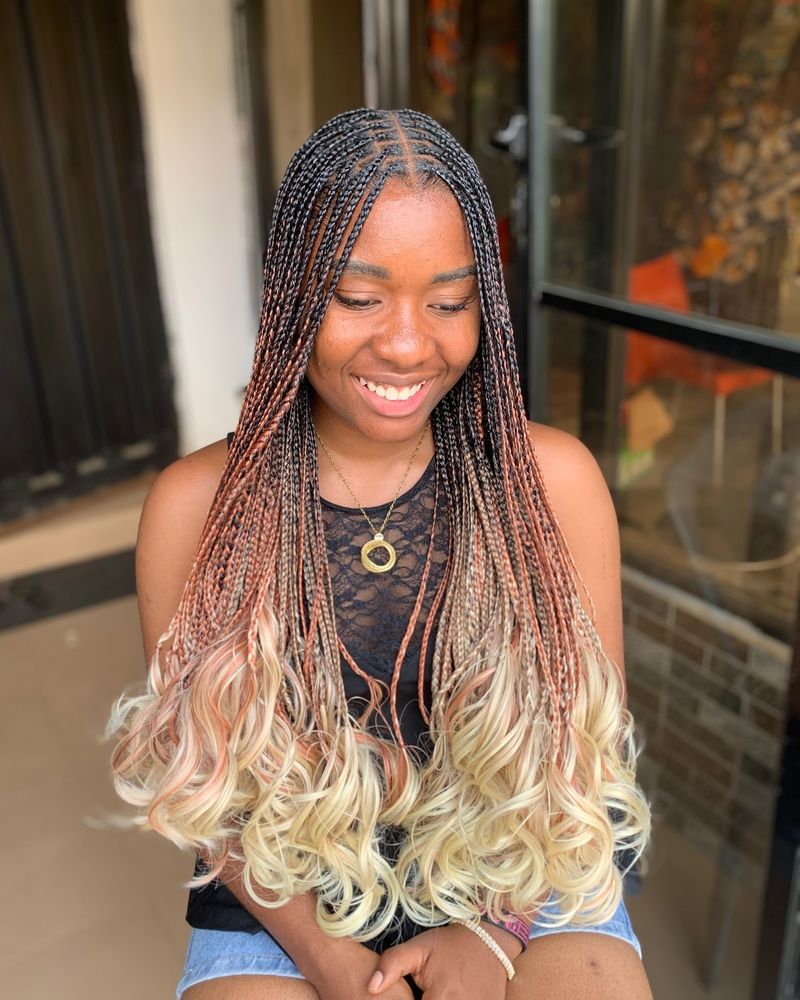 Ombré Lemonade Braids