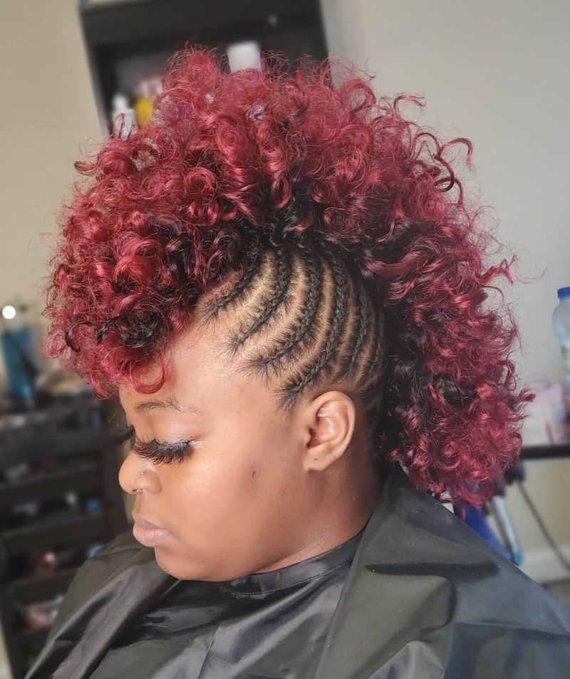 Braided Faux Hawk