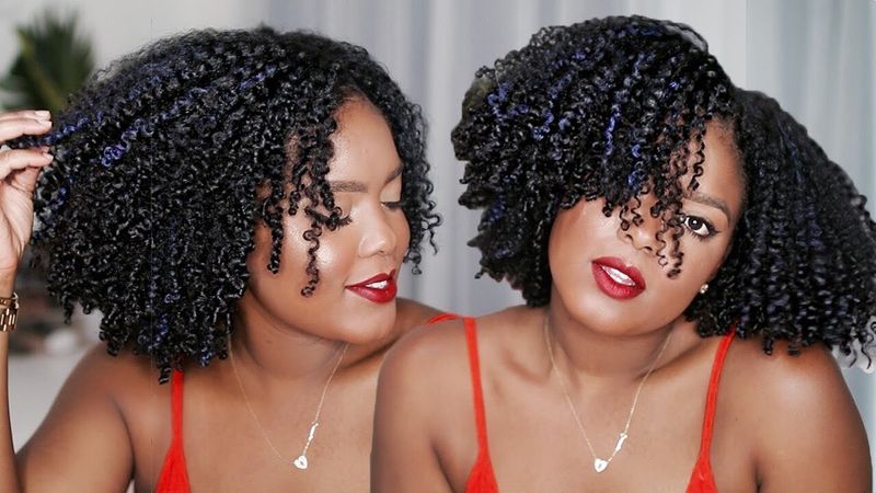 Wash and Go with Defined Curls