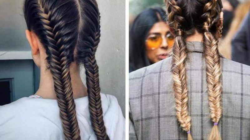 Scottish Fishtail Braids