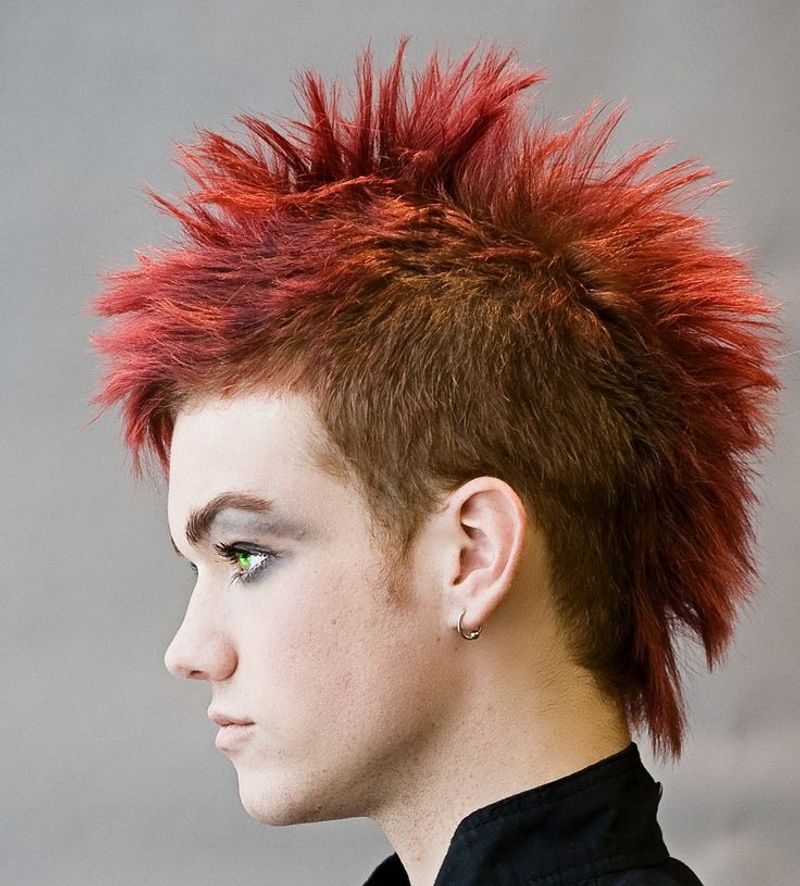 Ruby Red Mohawk