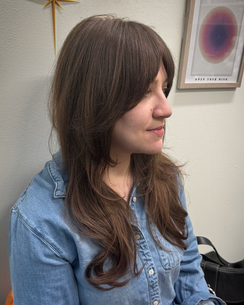 Soft Shag With Face-Framing Layers