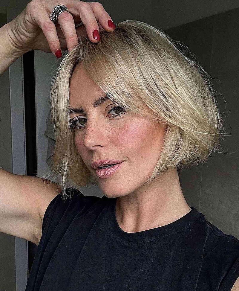 Bob pixie choppy