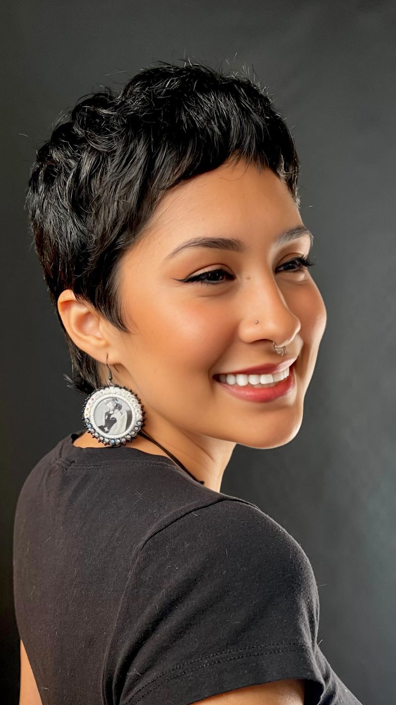 Soft Pixie with Textured Crown