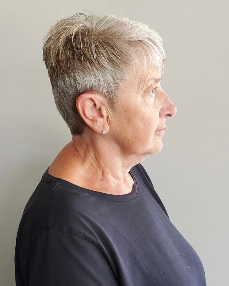 Soft Pixie with Textured Crown
