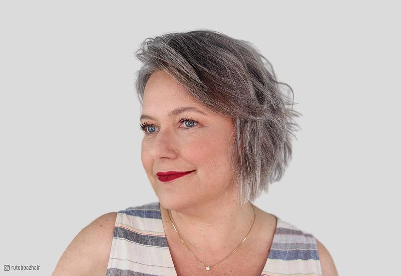 Tousled Layers With Textured Ends
