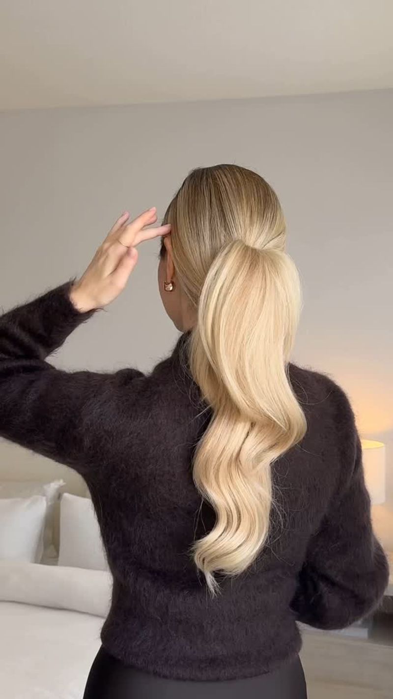 Volumizing Ponytail