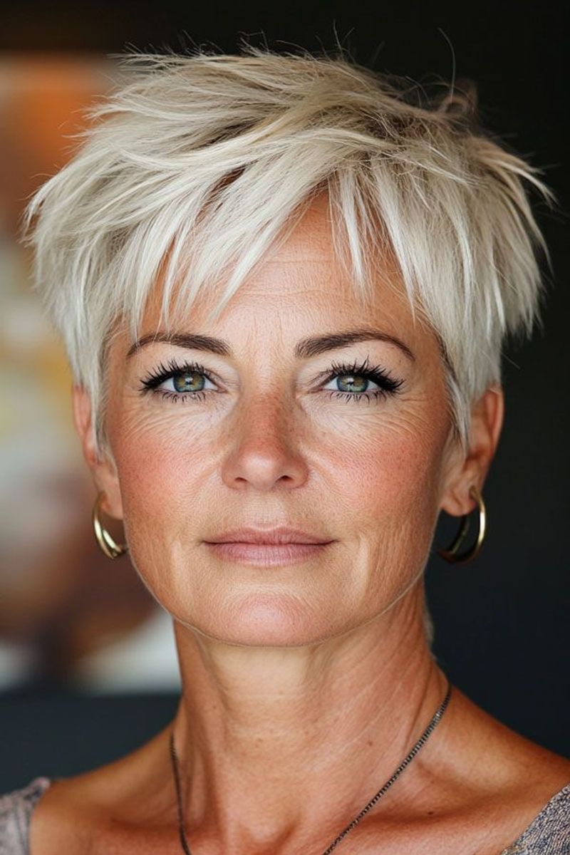 Pixie despenteado