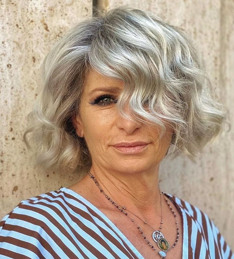 Asymmetrical Chin-Length Bob