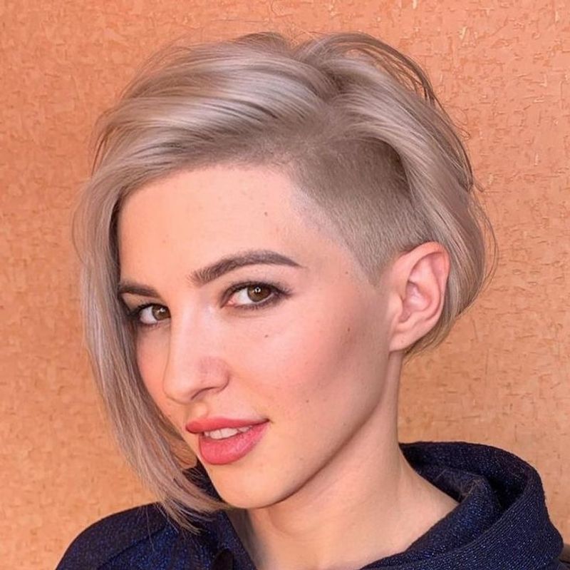 Asymmetrical Bob with Undercut