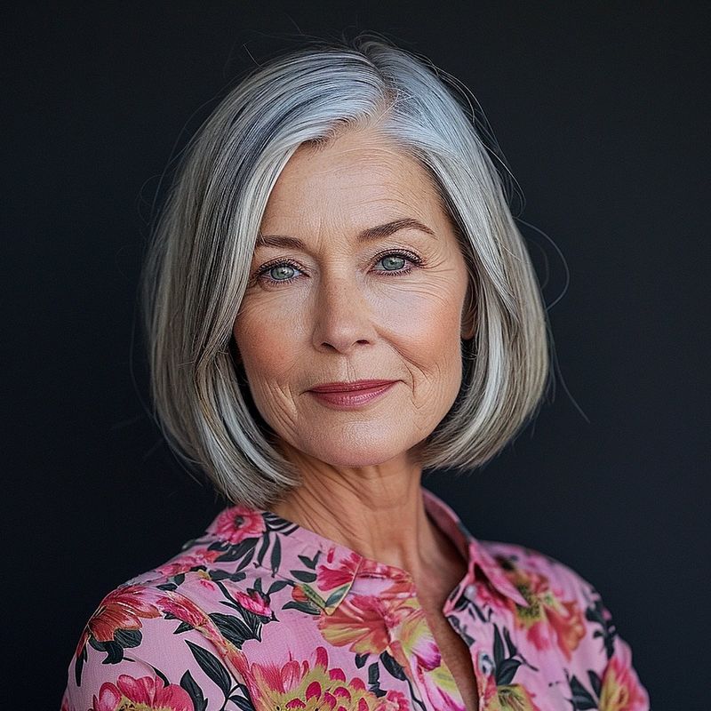 Elegant Blunt Bob