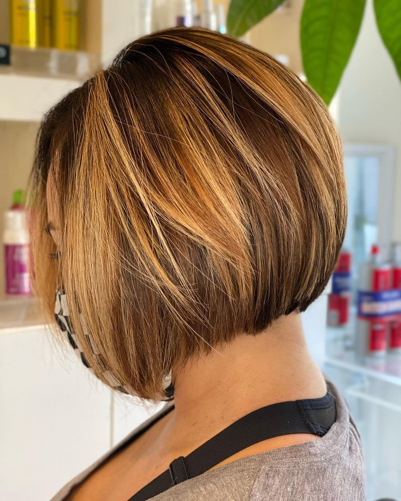 Blunt Bob with Undercut