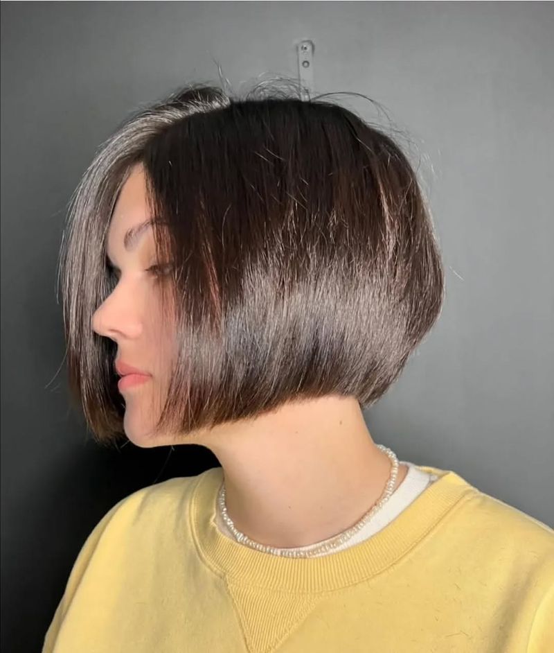 Blunt Chin-Length Bob