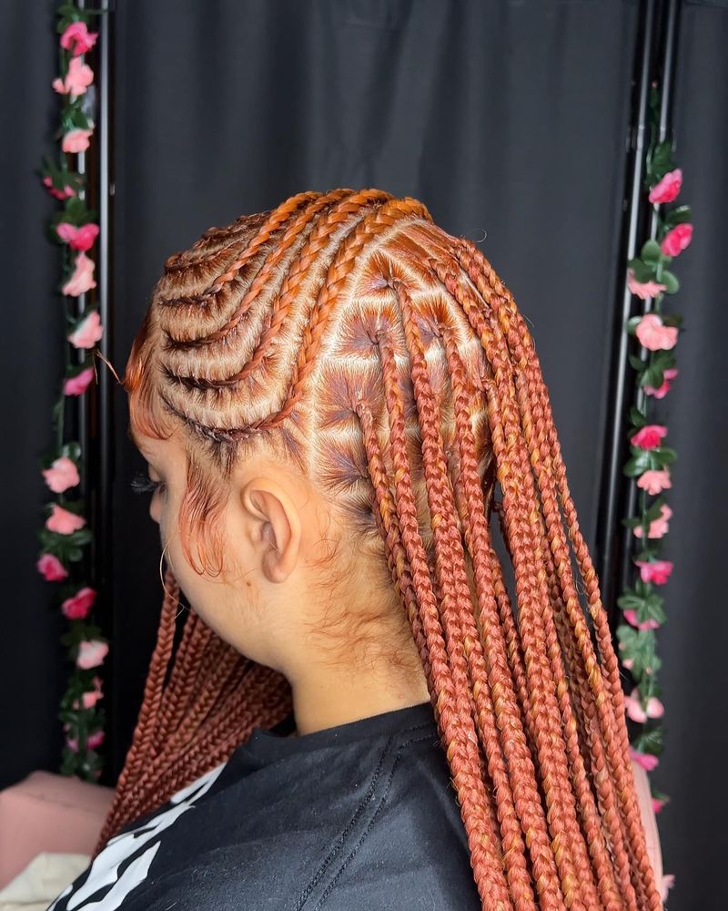 Knotless Lemonade Braids