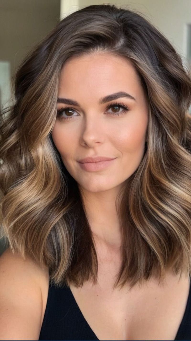 Mid-Length Cut with Invisible Layers
