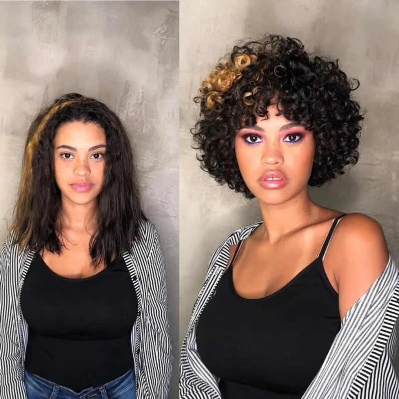 Curly Crop Comeback