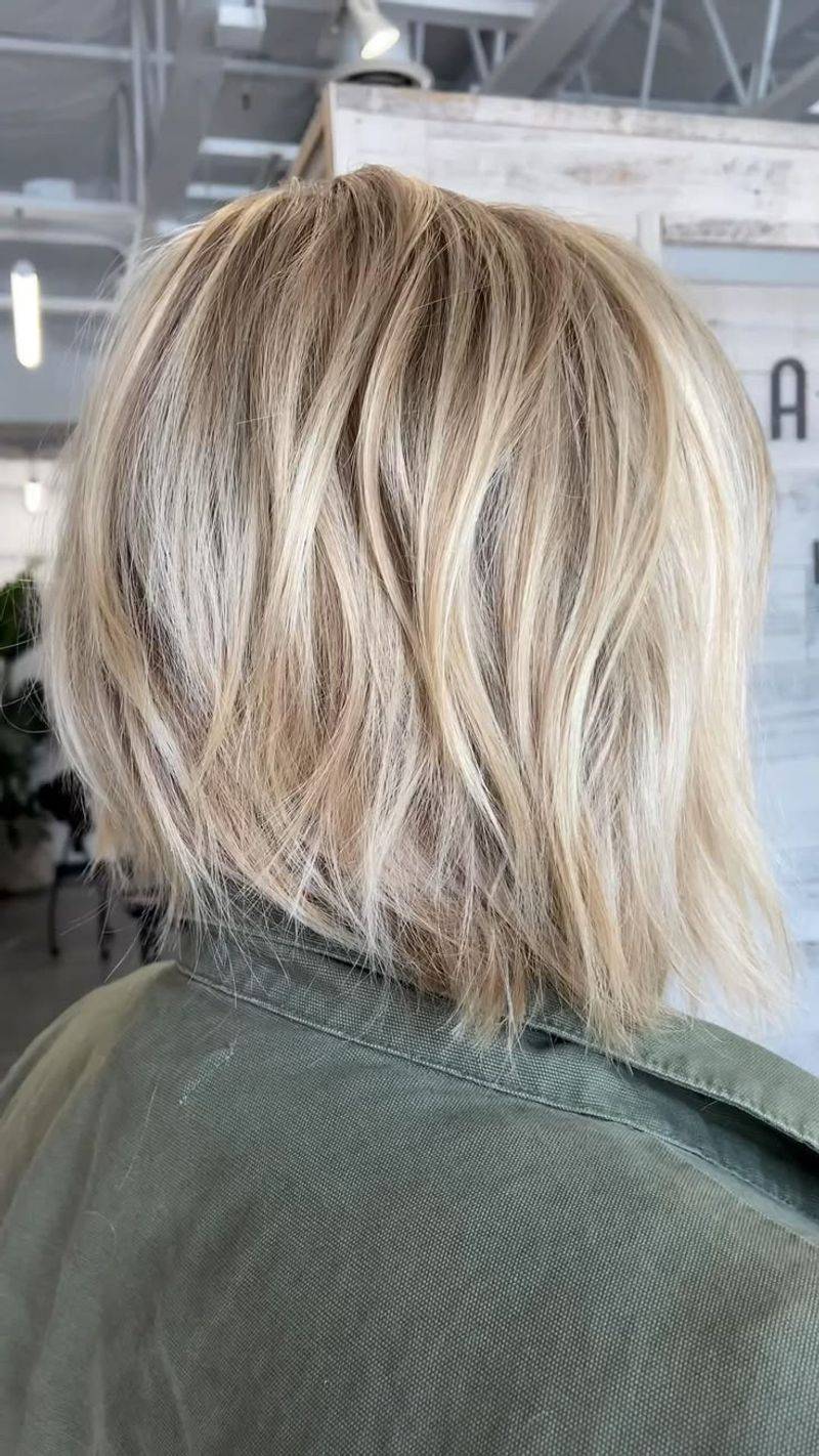 Razored Bob with Texture