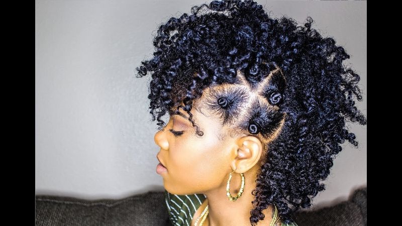 Bantu Knot Mohawk