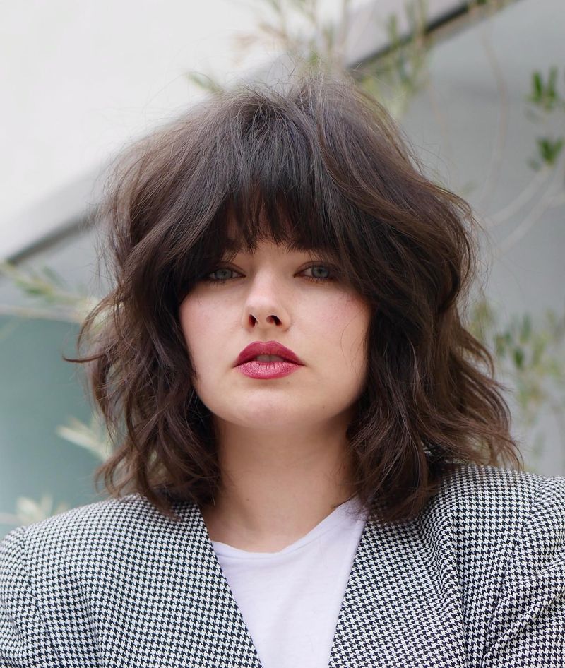 Shaggy Mid-Length Cut