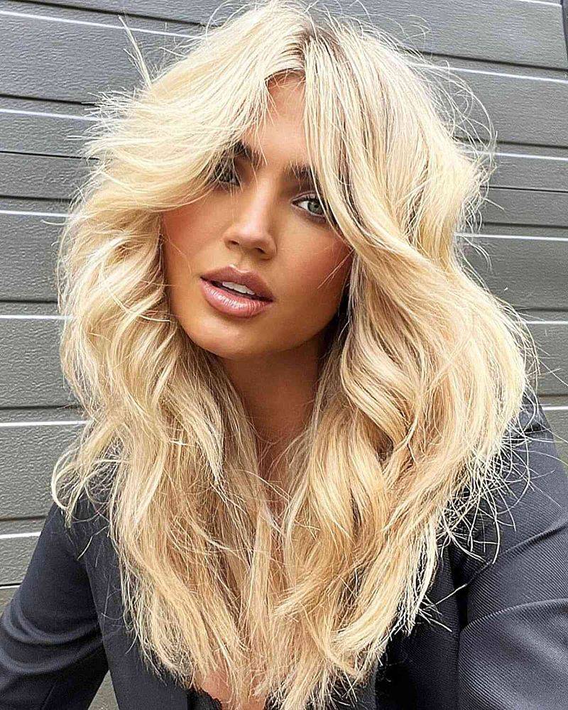Thick Hair Manageable Shag