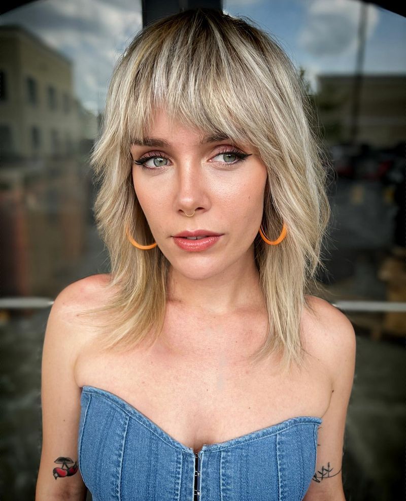 Shaggy Mid-Length Cut