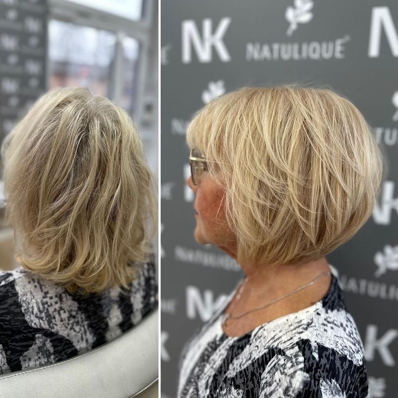 Graduated Bob With Stacked Layers