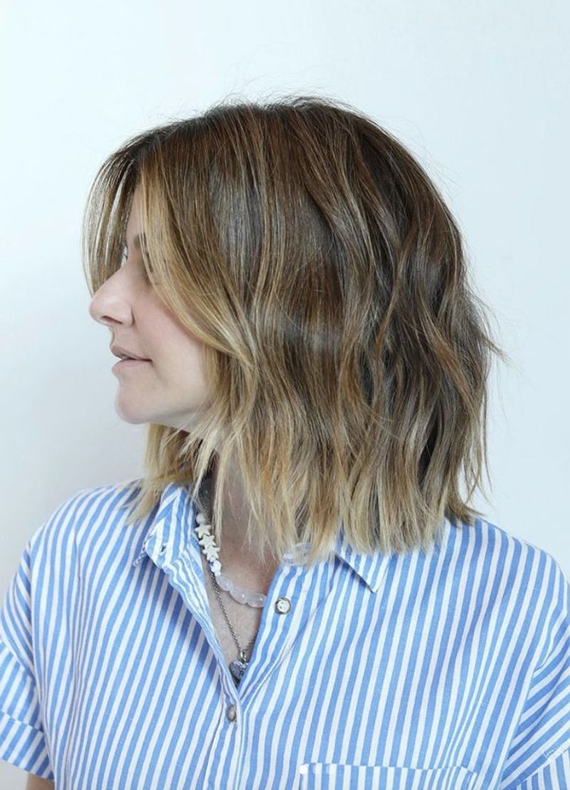 Blunt Mid-Length Cut