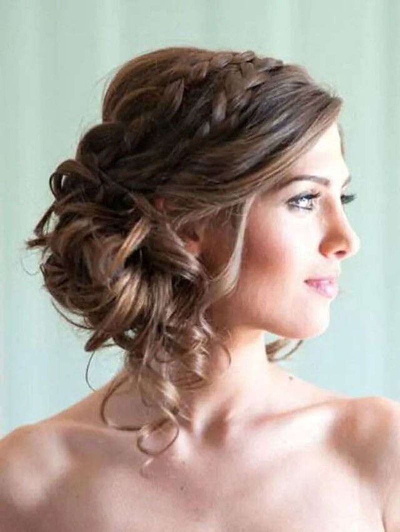 Side-Swept Updo