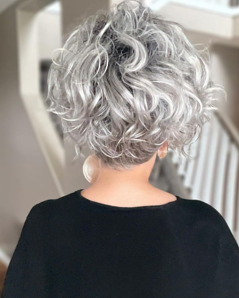 Feathered Curly Crop