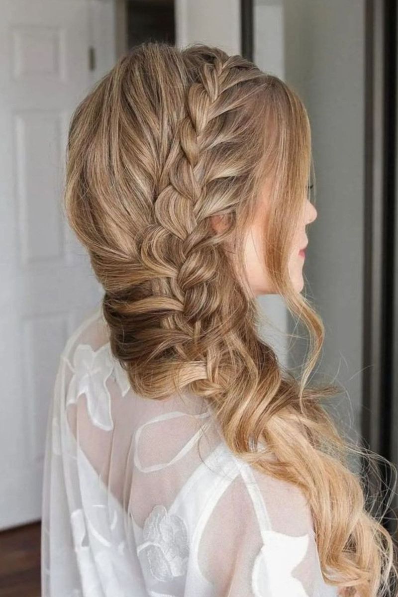 Twisted Side Braid