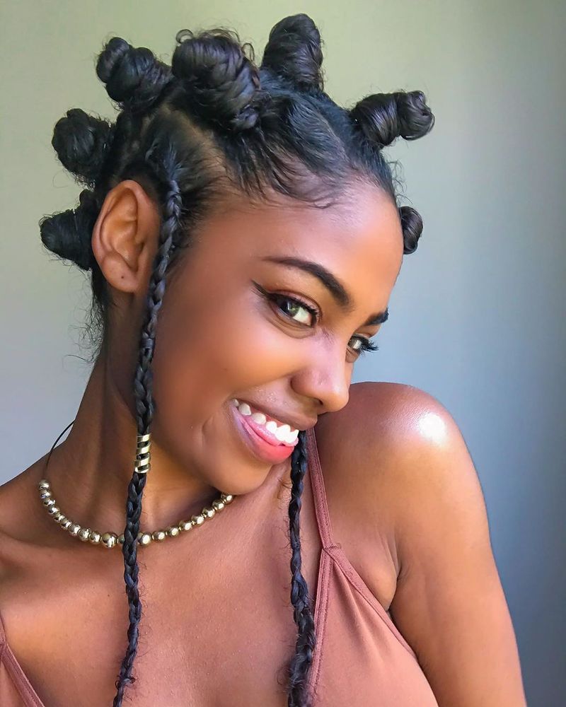 Twisted Bantu Knots