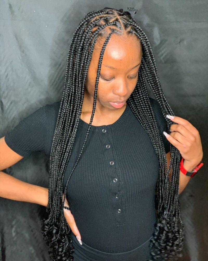 Protective Box Braids