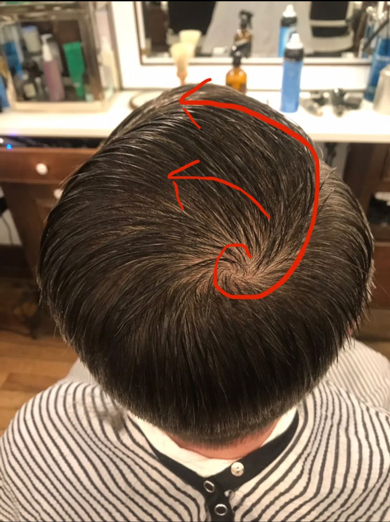 Find Your Hair's Natural Part