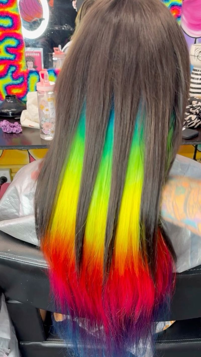 Hidden Rainbow Underlayer