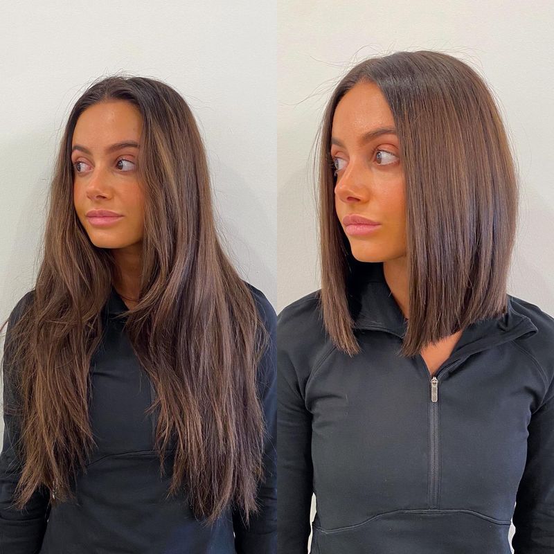 Layered Shoulder-Length Sophistication